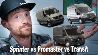 Which VAN should YOU convert  VAN LIFE [upl. by Dugaid243]