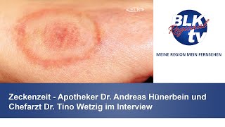 Zeckenzeit  Apotheker Dr Andreas Hünerbein und Chefarzt Dr Tino Wetzig im Interview [upl. by Nomyar660]