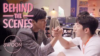 Behind the Scenes Nam Joohyuk and Kim Seonho’s bromance blooms  StartUp ENG SUB [upl. by Anawik]