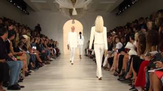 RALPH LAUREN  Spring 2015 Collection Runway Show [upl. by Sylera]