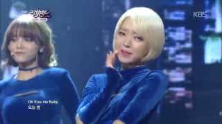 HIT 뮤직뱅크AOA  사뿐사뿐Like a Cat20141205 [upl. by Nerta]