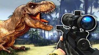 HUNTING A TREX  Carnivores Dinosaur Hunter Reborn Gameplay [upl. by Adi485]