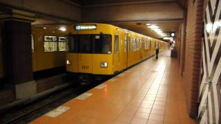 UBahn Berlin Bahnhof Zitadelle Spandau U7 1080p [upl. by Sager891]