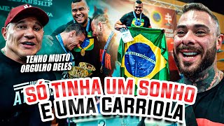 BITELO FICA EMOCIONADO COM A MEDALHA DO MUNDIAL [upl. by Kafka]