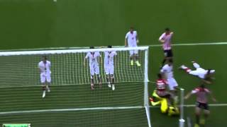 Increible Gol Olímpico Susaeta Athletic de Bilbao vs Sevilla 10 27042014 [upl. by Campman805]