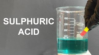 Making Sulphuric acid Easiest way [upl. by Agretha]