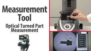 Optical Turned Part Measurement  Instant Measurement Tool  KEYENCE IM6500 Series [upl. by Minnie897]