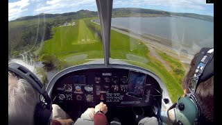 Landing at Glenforsa fly in 28 5 22 [upl. by Christie]