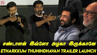 Soori Speech About Suriya at Etharkkum Thunindhavan Trailer Launch Suriya Trailer ET Trailer Launch [upl. by Kokoruda442]