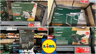 LIDL BRICOLAGE PARKSIDE  GRAND STOCK DISPONIBLE  BONS PLANS [upl. by Steinway]