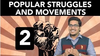 Civics Popular Struggles and Movements Part 2 [upl. by Nohs]