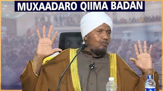 Muxaadaro Qiima badan  Sh Abdirashid Sh Ali Suufi [upl. by Esiuole]