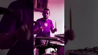 The Darkness  I Believe In A Thing Called Love shorts drumcover livedrumming music [upl. by Attikram]