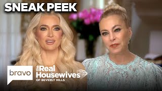 SNEAK PEEK Erika Jayne Shares Her Views About the Housewives in Therapy  RHOBH S13 E16  Bravo [upl. by Nellak]