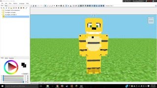 MCSkin3D Update  SpringBonnie Skin [upl. by Yecaj]