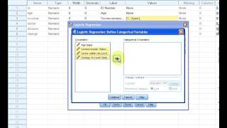 SPSS Logistic Regression Part 1 [upl. by Ahsenet56]