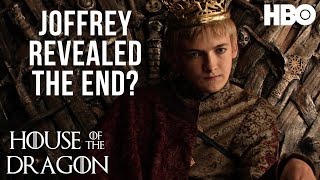 Joffrey Already Told Us The Shocking Truth About Rhaenyras Ending  Game of Thrones Prequel  HBO [upl. by Anitnatsnok]