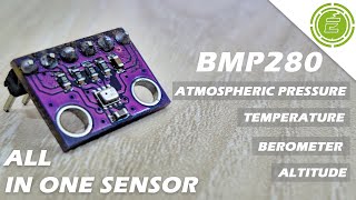 BMP Barometric Pressure amp Altitude Sensor module  Weather sensor [upl. by Haswell]