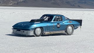 Wayne Yurtin Bonneville 2024 Record Setting Run 223490 mph record w228 avg mph over mile 5 [upl. by Riggins]