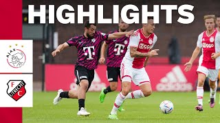 Friendly game 🤝🏻  Highlights Ajax  FC Utrecht [upl. by Enaht609]