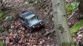 Mitten im Wald 2 trx4 rccrawler [upl. by Ynoep438]