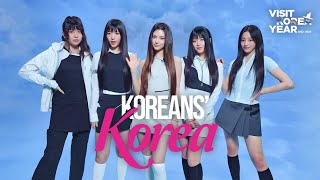 Feel the Rhythm of Korea with NewJeans Koreans’ Korea KFood VisitKoreaYear [upl. by Joao]