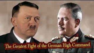 This was the Dramatic Discussion between Guderian and Hitler that led to the General being Dismissed [upl. by Nailij67]