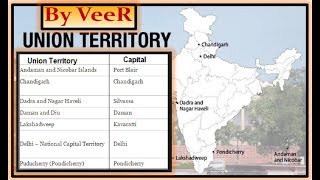 L119 History amp Creation of UTs  7 Union Territories of India  Indian Polity for UPSC By VeeR [upl. by Lenssen]