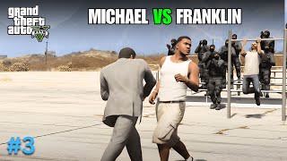 MICHAEL VS FRANKLIN GTA 5 3 TechnoGamerzOfficial [upl. by Leake317]