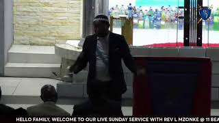 Sunday Live Service  With Rev L Mzonke  11 Beaconsfield Road East London [upl. by Jagir105]