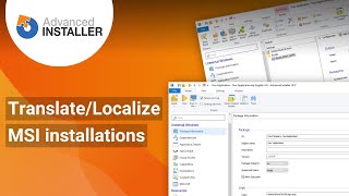 TranslateLocalize MSI installations [upl. by Maidy]