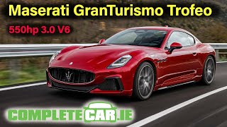 Maserati GranTurismo Trofeo review  V6 or go electric [upl. by Denzil945]