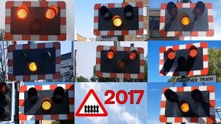 UK Level Crossings 2017 [upl. by Amaso]