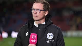 Arminia Bielefeld  SpVgg Unterhaching 12 Ulrich Zwetz Interview Michael Mutzel [upl. by Releehw260]