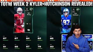 TOTW WEEK 2 87 KYLER MURRAY AND AIDAN HUTCHINSON REVEALED [upl. by Hgielra]