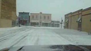 Driving through Cheboygan Michigan in February [upl. by Enicul]