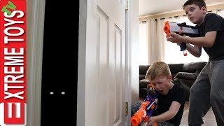 Mystery Creature Attack Ethan Vs Cole Animal Nerf Battle [upl. by Stronski]