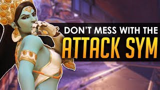 Overwatch How To DESTROY With Attack Symmetra [upl. by Hau]