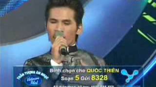 Son  Quốc Thiên  Gala 4  Vietnam Idol 2008 [upl. by Yesiad]