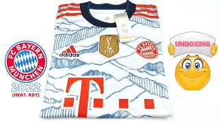 Bayern Munich jersey THIRD kit 20212022 HEAT RDY Unboxing amp Review  ASMR [upl. by Ayatnwahs]