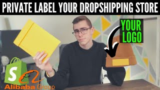 How To Add Your Logo To Shopify Products Private Labeling Your Dropshipping Brand in 2022 [upl. by Ecienaj316]