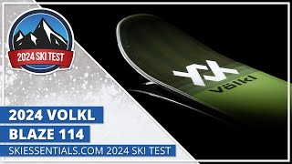 2024 Volkl Blaze 114  SkiEssentialscom Ski Test [upl. by Breskin]