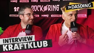 Kraftklub im Interview Beim Festival verkackt  DASDING [upl. by Xever886]