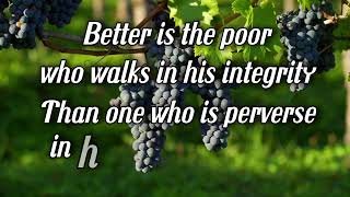 Proverbs 191 Explained Wisdom on Integrity and Wealth [upl. by Beare]