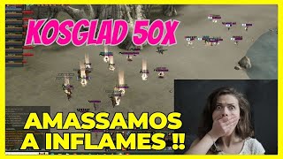 KOSGLAD 50X  OS BRUTOS VS INFLAMES [upl. by Burkley524]