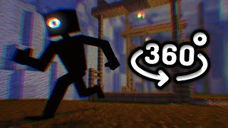 Doors Floor 2 Seek Chase  Minecraft 360° VR Animation [upl. by Greenberg]