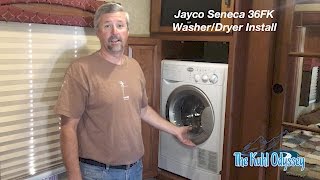 Seneca 36FK Washer Dryer Install [upl. by Rebmyk]