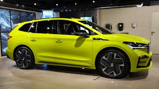 New Skoda Enyaq iV RS 2023 [upl. by Clayson]