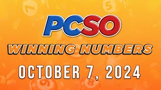 P44M Jackpot Grand Lotto 655 2D 3D 4D and Mega Lotto 645  October 7 2024 [upl. by Carilla921]