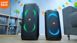 JBL Partybox 310 und JBL Partybox 110  Der Vergleich [upl. by Caria]